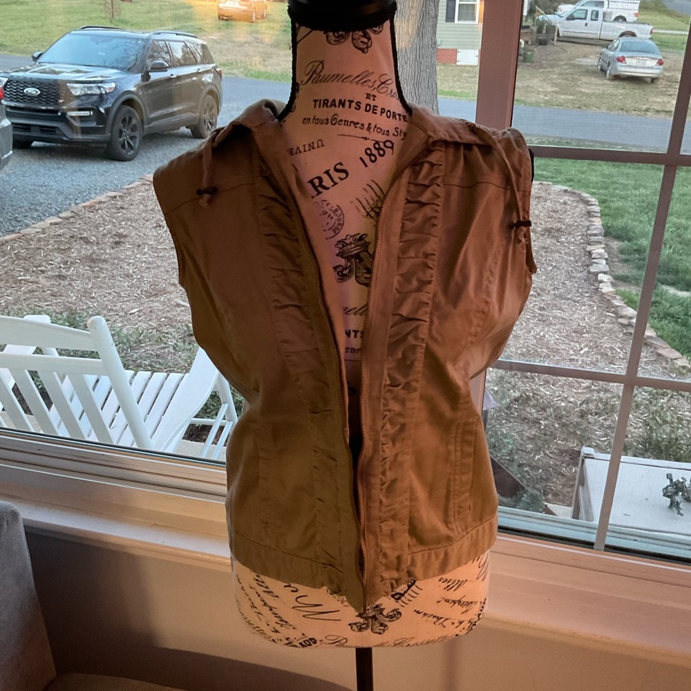 Olive vest